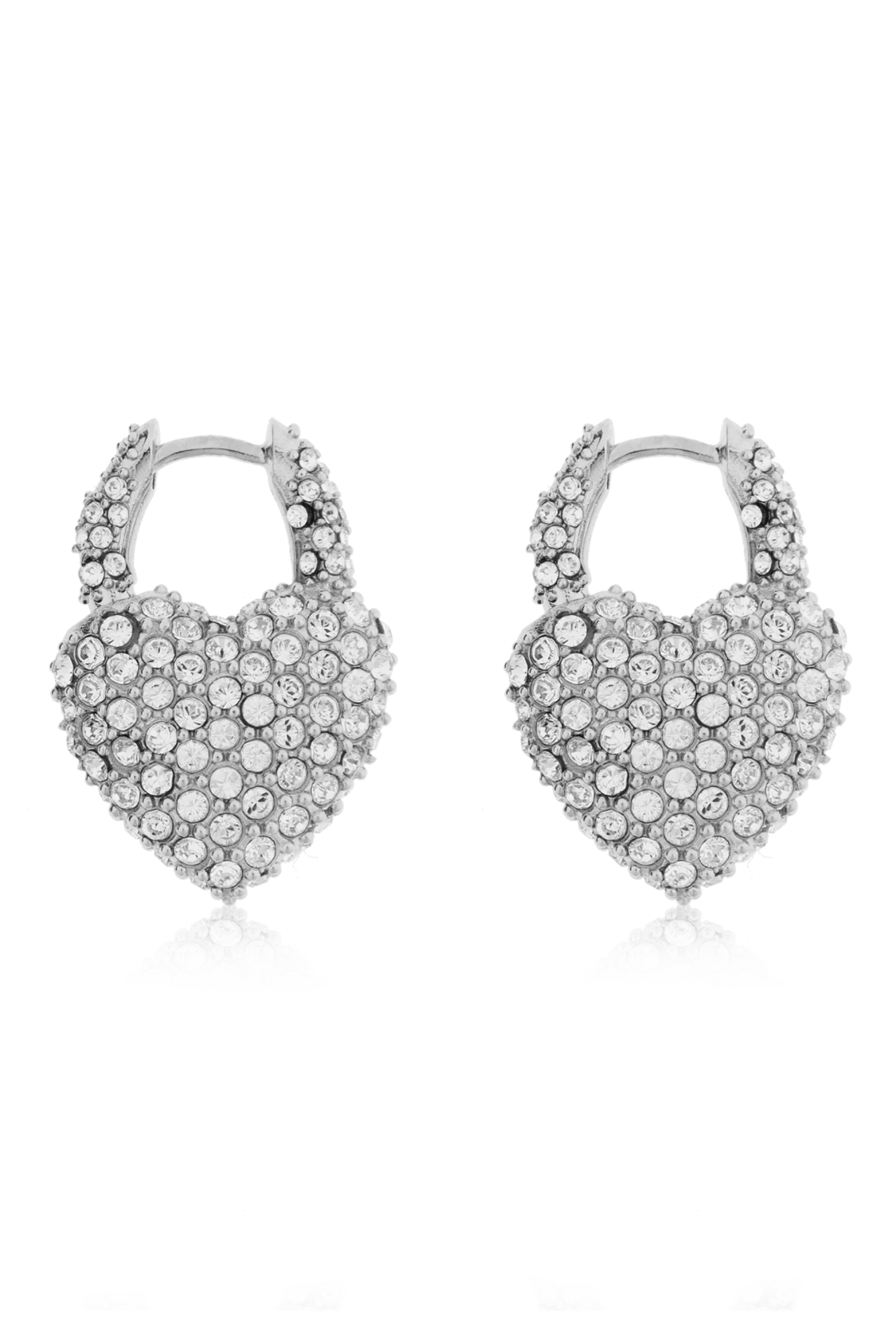 【Balenciaga】 Minnie XL心臓イヤリング BALENCIAGA】 ミニー イヤリング